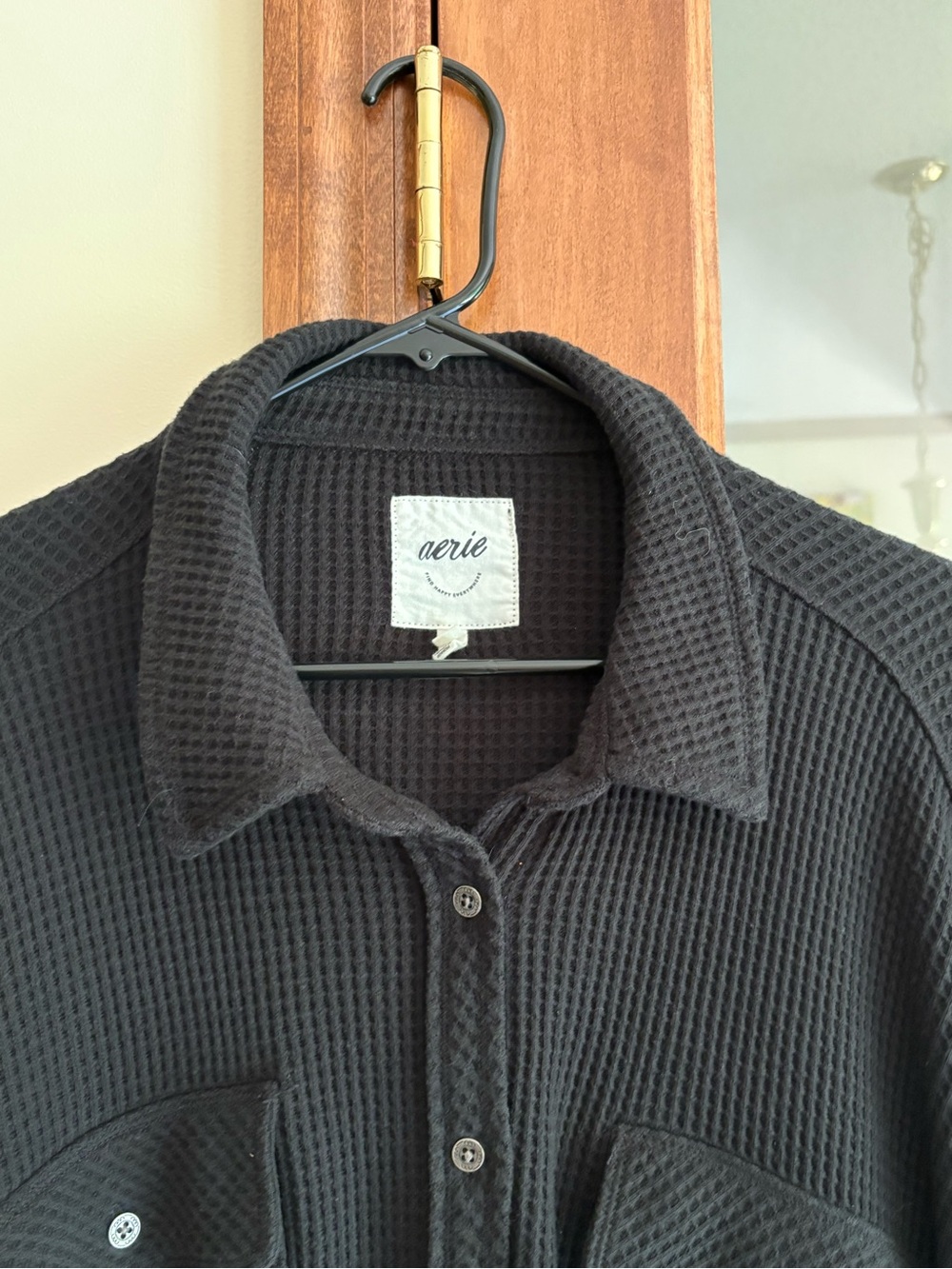 Aerie LumberJane Waffle Shirt size XL